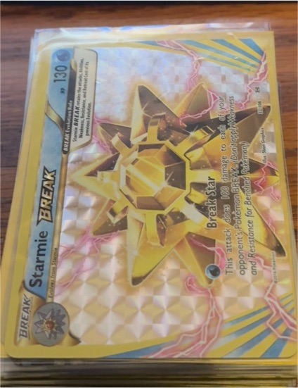 2016 Pokémon XY Evolutions #32 Starmie BREAK — front