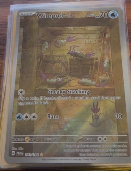 2023 Pokémon SV04: Paradox Rift #191/182 Wimpod — front