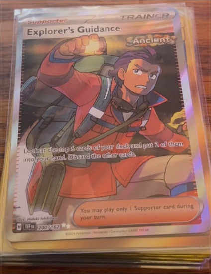 2024 Pokémon TCG #200 Explorer's Guidance — front