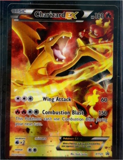 Charizard EX XY121 — front