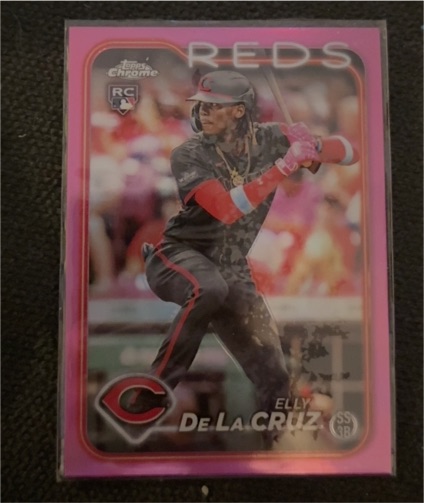 2024 Topps Chrome #44 Elly De La Cruz — front
