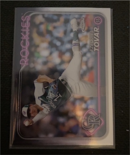 2024 Topps Chrome #105 Ezequiel Tovar — front