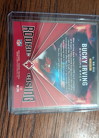 2024 Panini Phoenix #RR-BIG Bucky Irving Rookie Rising — back