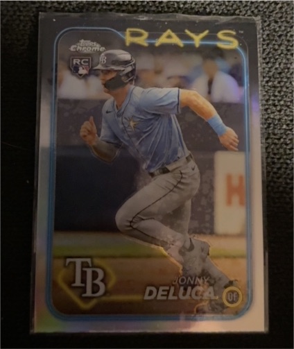 2024 Topps Chrome #163 Jonny Deluca — front
