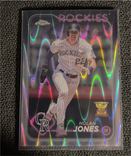 2024 Topps Chrome #240 Nolan Jones — front