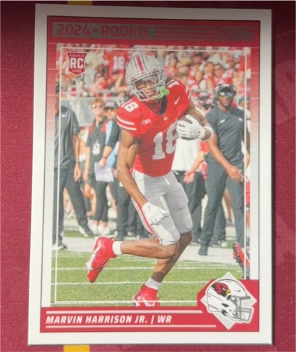 2024 Panini Score #305 Marvin Harrison Jr. — front