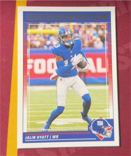 2024 Panini Score #208 Jalin Hyatt — front
