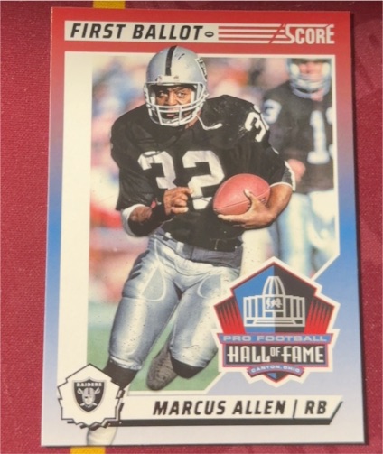 2024 Panini Score #5 Marcus Allen First Ballot — front