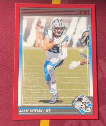 2024 Panini Score #38 Adam Thielen — front