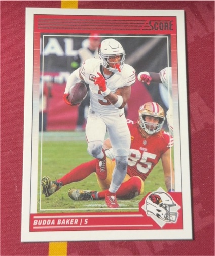 2024 Panini Score #1 Budda Baker — front