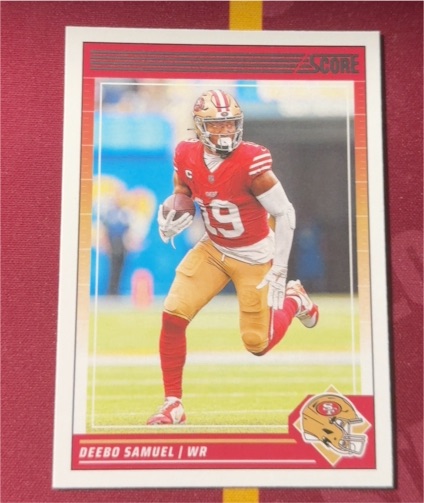 2024 Score #246 Deebo Samuel — front