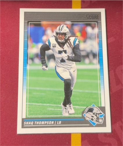 2024 Panini Score Football #43 Shaq Thompson — front