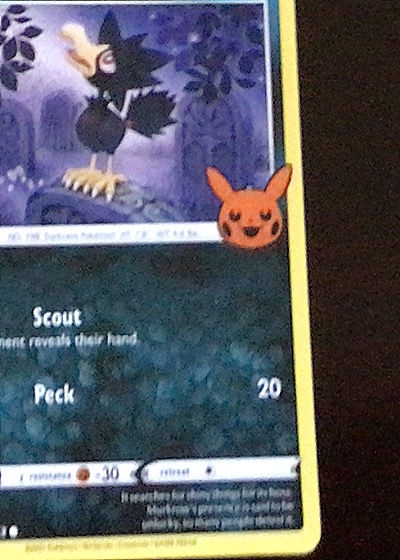 2022 Pokémon Trick or Trade #093 Murkrow — front