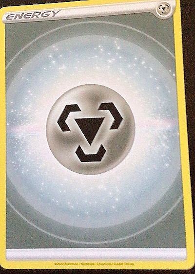 2022 Pokémon SWSH09 Brilliant Stars Metal Energy — front