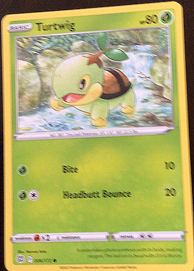 2022 Pokémon Brilliant Stars #006 Turtwig — front