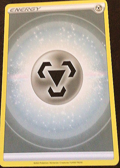 2022 Pokémon TCG Metal Energy — front