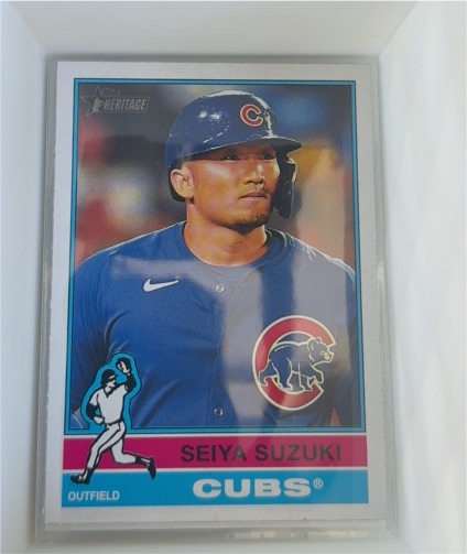 2025 Topps Heritage #253 Seiya Suzuki — front