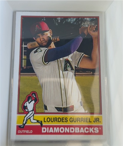 2025 Topps Heritage #164 Lourdes Gurriel Jr. — front