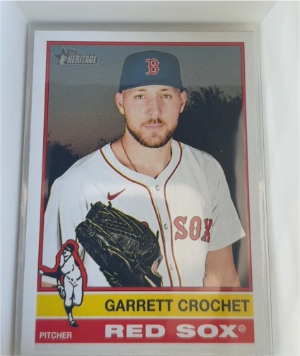 2025 Topps Heritage #267 Garrett Crochet — front
