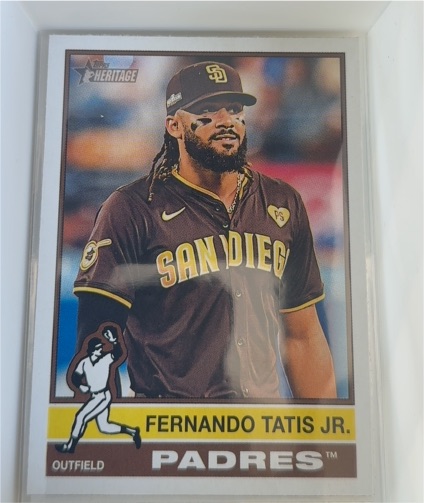 2025 Topps Heritage #118 Fernando Tatis Jr. — front