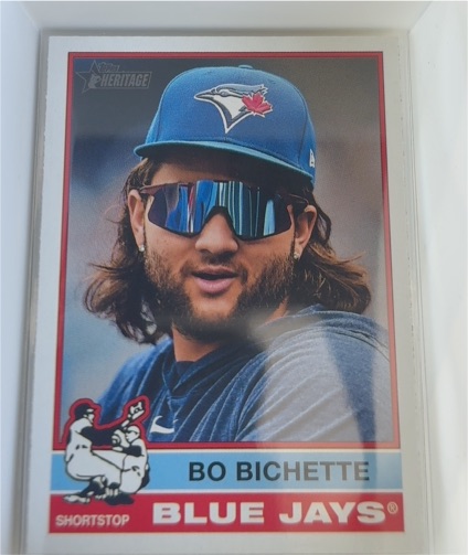 2025 Topps Heritage #43 Bo Bichette — front