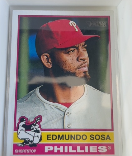 2025 Topps Heritage #250 Edmundo Sosa — front