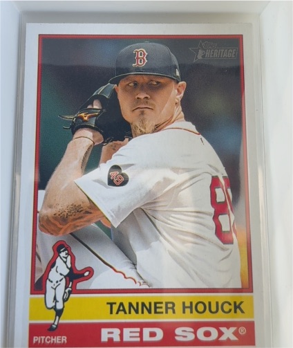 2025 Topps Heritage #30 Tanner Houck — front