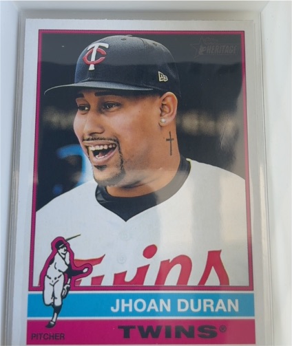 2025 Topps Heritage #74 Jhoan Duran — front
