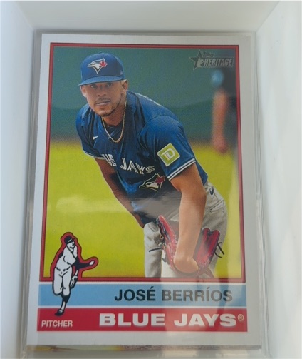 2025 Topps Heritage #38 José Berríos — front