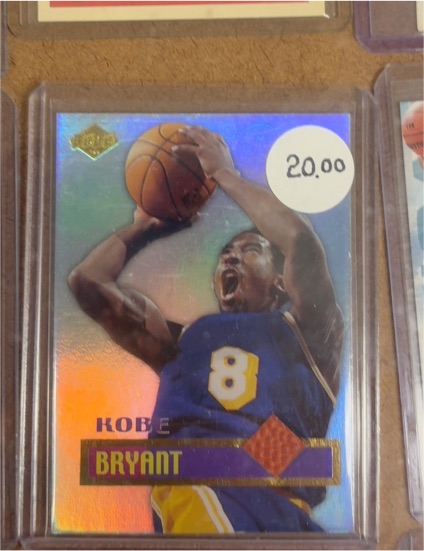 1996 Upper Deck #8 Kobe Bryant — front