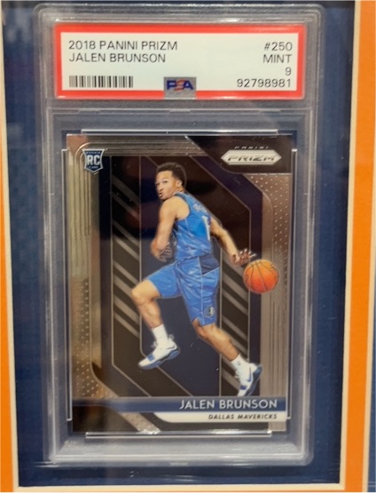 2018 Panini Prizm #250 Jalen Brunson — front
