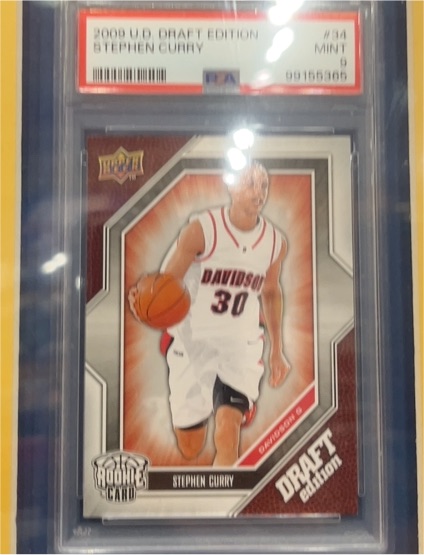 2009 Upper Deck Draft Edition #34 Stephen Curry — front