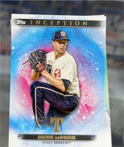 2024 Topps Inception #24 Jacob deGrom — front