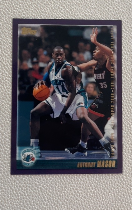 2000-01 Topps #117 Anthony Mason — front