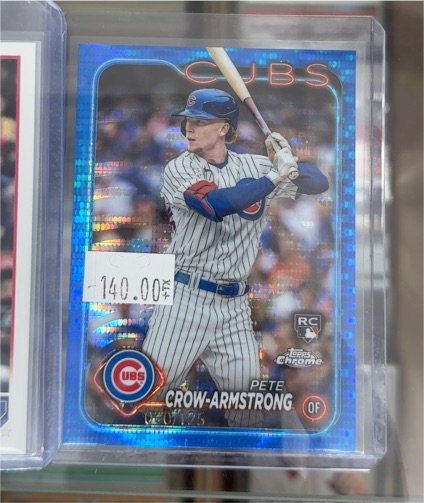 2024 Topps Chrome #16 Pete Crow-Armstrong — front