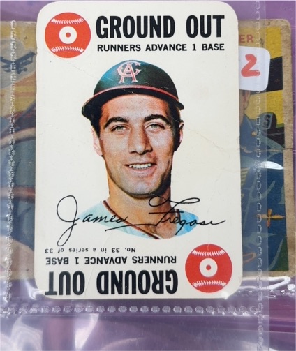 1968 Topps Game #33 Jim Fregosi — front