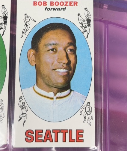 1969-70 Topps Basketball #89 Bob Boozer — front