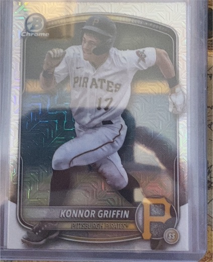 2025 Bowman Chrome #BCP-86 Konnor Griffin — front