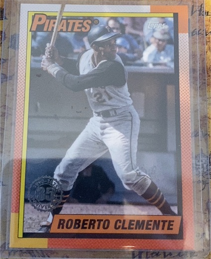 2025 Topps Series 1 #T90-27 Roberto Clemente — front