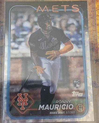 2024 Topps Chrome Update #USC41 Ronny Mauricio — front