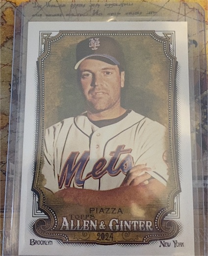 2024 Topps Allen & Ginter #292 Mike Piazza — front