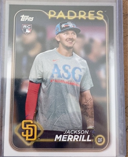2024 Topps Update #ASG-49 Jackson Merrill — front