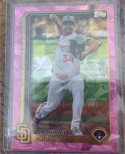 2025 Topps Series 1 #195 Michael King — front