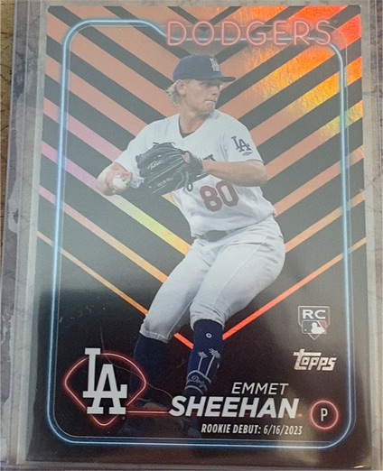 2024 Topps Update #US141 Emmet Sheehan — front