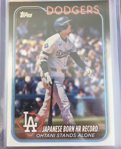2024 Topps Update Series #US123 Shohei Ohtani — front