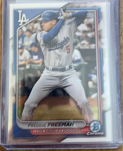 2024 Bowman Chrome #74 Freddie Freeman — front