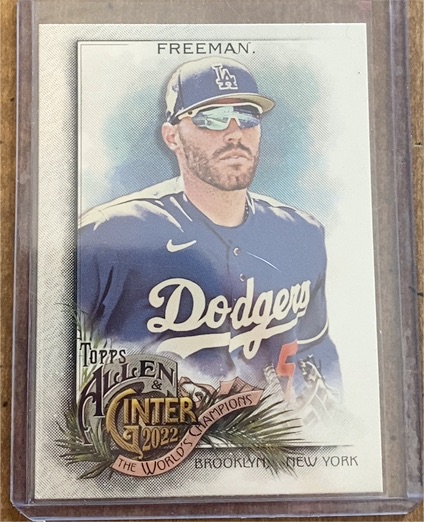 2022 Topps Allen & Ginter #18 Freddie Freeman — front