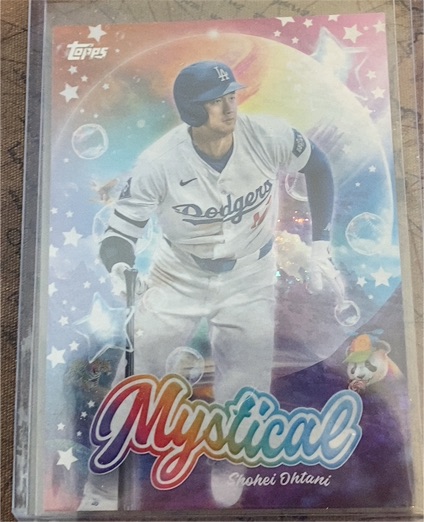 2024 Topps Update #MYS-1 Shohei Ohtani Mystical — front