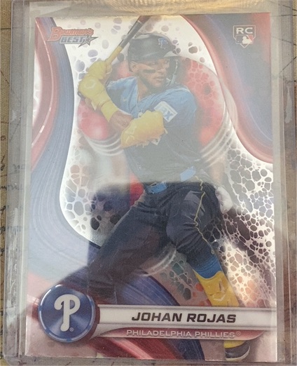 2024 Bowman's Best #49 Johan Rojas — front