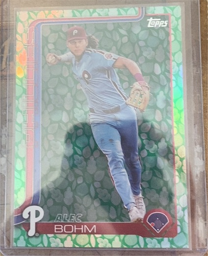 2025 Topps Series 1 #7 Alec Bohm — front